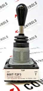 Interruptor de palanca bidireccional Allen-Bradley 800T-T2F3 30 mm resorte izquierdo retorno derecho-SP - Imagen 1 de 14