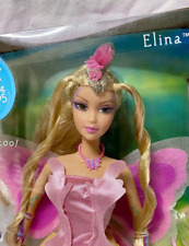 2004 Mattel Barbie Fairytopia Elina w/ Light Up Wings Rooted Lashes Y2K