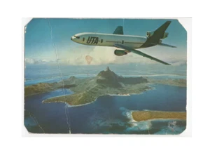 Postal UTA Airlines DC-10 Tahití 4,25 x 5,75′′ - Imagen 1 de 2