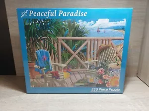 Vermont Christmas Company Peaceful Paradise 550 Jigsaw Puzzle By Joseph Burgess - Picture 1 of 5
