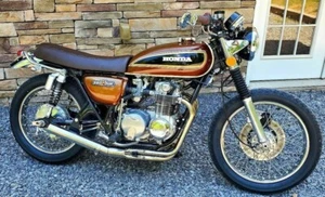 Honda CB550 CB550K Four K0-K2 1974-1976 dark brown motorcycle seat code: H5303 - Picture 1 of 7