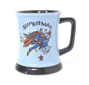 SUPERMAN Large Ceramic Coffee Cup Mug MADE FOR SIX FLAGS - Picture 1 of 6
