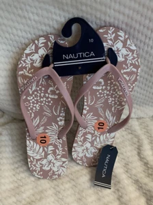 Sandali donna nuovi con etichette taglia 10 stile Nautica Hatcher 25 KW2444 malva floreale - Foto 1 di 12