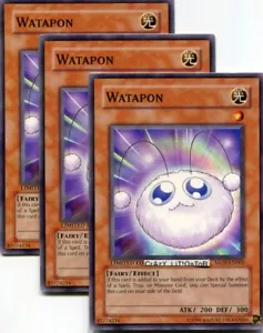 3 X YU-GI-OH WATAPON COMUNE QUASI NUOVO/COME NUOVO MOV-EN003 - Foto 1 di 1