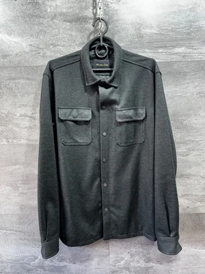 CHAQUETA ABOTONADA MASSIMO DUTTI MEZCLA LANA Hombre Talla L Foto 1 de 4