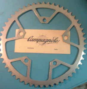 Campagnolo 52Tx 116BCD Triomphe Alloy Road Chainring-5 to 9-Spd- VGC - Picture 1 of 8