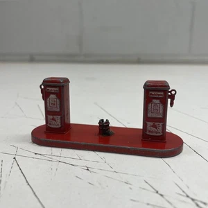 ORIGINAL VINTAGE RETRO MANCAVE Toy Car Dinky Micro Models Mobil Petrol Bowser - Picture 1 of 5