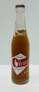 Vintage Clem's Orange Drink Soda Wasserflasche voll Malvern, Arkansas Sammlerstück - Bild 1 von 7