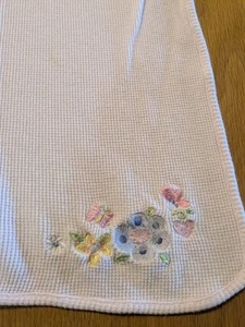 Circo Target Pink Flowers Cotton Waffle Thermal Baby Blanket Security Lovey 36" - Picture 1 of 4