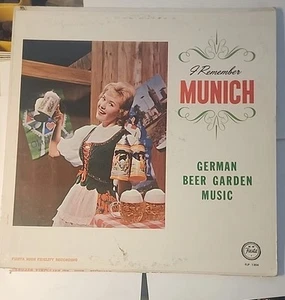 1959 I Remember MUNICH German Beer Garden Music Fiesta FLP 1304 - Picture 1 of 7