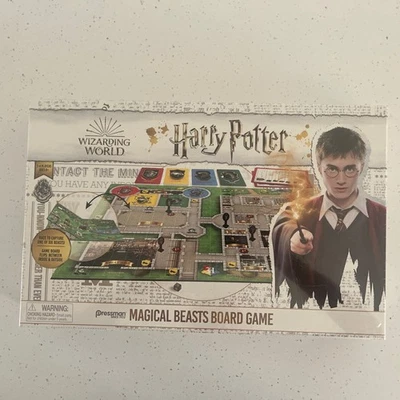 Harry Potter Magical Beasts Board Game Wizarding World By Pressman NEW Sealed  - Image 1 of 4