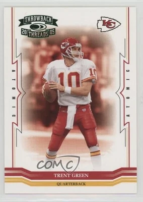 2005 Donruss Throwback Threads Atomic Century Proof Green /175 Trent Green #74 - Image 1 of 2