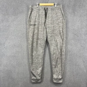 Bauer Team Jogger Pants Mens Large Fleece Lined Polyester Drawstring Athletic - Picture 1 of 17