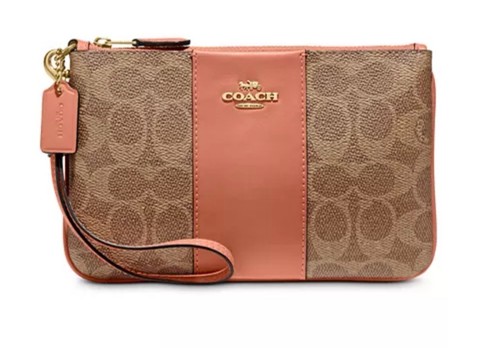 Bracciale in tela rivestita firmato COACH