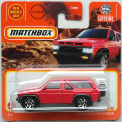 Matchbox 1985 Nissan Pathfinder Terrano rot Neu/OVP MBX Geländewagen Mattel ´85 - Bild 1 von 4