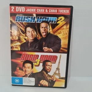 Rush Hour 2 and Rush Hour 3 DVD Rated M Pal Region 4 - Picture 1 of 4