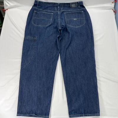 Marithe Francois Girbaud Blue Brand X Authentic Fit Jeans 44x33 Mens Baggy VTG - Image 1 of 4