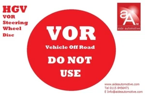 Protezione autocarro / camion / uso non autorizzato - disco volante e lucchetto - Foto 1 di 4