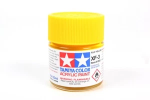 Tamiya 81303 XF-3 Flat Yellow Acrylic Paint 23ml Large Bottle - US - Picture 1 of 1