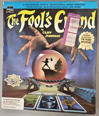 The Fool's Errand Commodore Amiga 3.5" disks PC Game CIB - Image 1 of 3