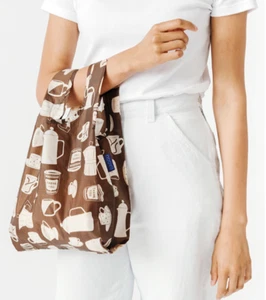 BAGGU BABY Eco-Bag Friendly Tote Bag for Shopping Coffee Limited Japan NEU - Bild 1 von 9