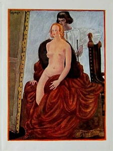 Erotique Georges Lepape Nue féminin BEATRICE gravure sur cuivre EO 1937 - Foto 1 di 6