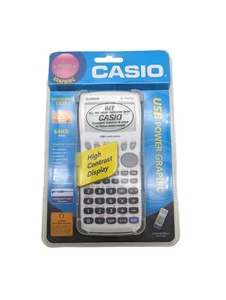 Casio FX-9750GII Graphing Calculator White New and Sealed Permitted on SAT PSAT - Picture 1 of 5