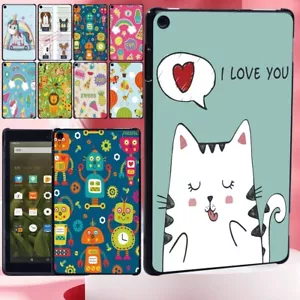 UK Cartoon Protective Shell Case Cover For Amazon Kindle 8 10 Paperwhite 1 2 3 4 - Picture 1 of 30