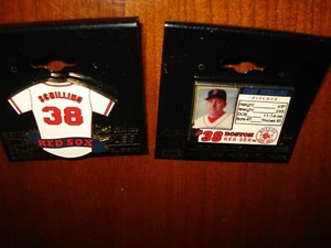 2-BOSTON RED SOX CURT SCHILLING PIN's great set - Picture 1 of 1