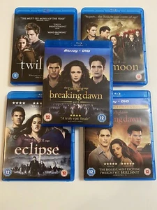 The Twilight Saga - The Complete Collection 5 x Blu Ray and 2 x DVD - Picture 1 of 12