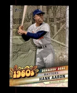 2020 Topps Decades' Best Series 2 #DB21 Hank Aaron (ref 104224) - Imagen 1 de 1