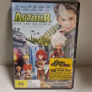 Arthur And The Invisibles (DVD - 2006) New Sealed Region 4 - Picture 1 of 3