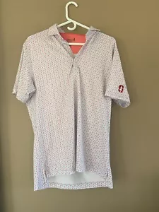 $110 Johnnie O PrepFormance Sun Protection UPF 50 Top Shelf SZ M - Picture 1 of 2