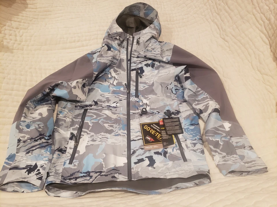  Chaqueta de hombre Under Armour Gore-Tex Shoreman Ridge Reaper Hydro talla pequeña Foto 1 de 1