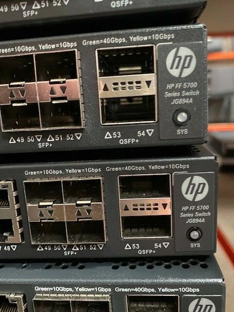 JG894A  HPE FlexFabric 5700-48G-4XG-2QSFP+ Switch Inc VAT & Delivery - Image 1 of 1