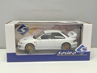 Subaru Impreza 22B 1998 White Bianco Solido 1:18 Nuovo S1807404 - Immagine 1 di 4