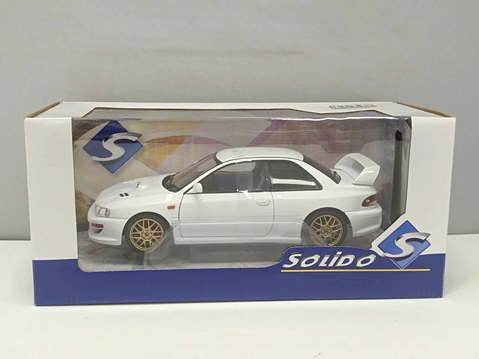 Subaru Impreza 22B 1998 White Bianco Solido 1:18 Nuovo S1807404 - Immagine 1 di 4