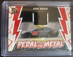 Kurt Busch - 2024 NASCAR "Pedal To The Metal" Memorabilia Racing Card #PMM-KB - Picture 1 of 2
