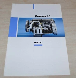 Folleto de especificaciones de camión Iveco Engine Cursor 10 Prospekt ENG - Imagen 1 de 3
