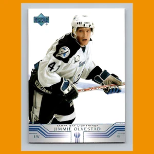 Jimmie Olvestad #391 2001 Upper Deck Tampa Bay Lightning Hockey Card NHL NM - Picture 1 of 3