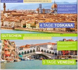 Reisegutschein für Italien (Toskana und Venedig) - Bild 1 von 1