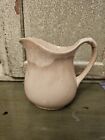 5 Inch Old  Vintage Stained Crazed Pitcher Ironstone  Farmhouse 