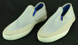 GBX Men's Tan & Blue Slip On Shoes - Size 12 - New - Picture 1 of 9