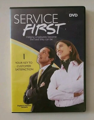 SERVICE FIRST- Your Key to Customer Satisfaction DVD #1 English & Spanish NEW - Image 1 of 3