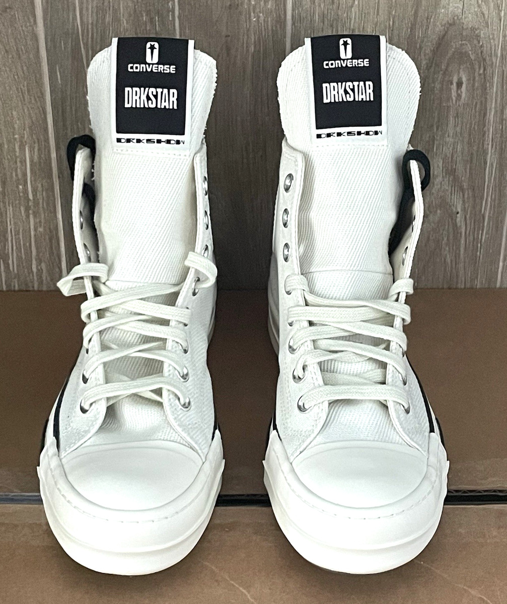 Converse Rick Owens x DRKSHDW DRKSTAR Chuck 70 High Black Converse Rick Owens x DRKSHDW DRKSTAR Chuck 70 High Black