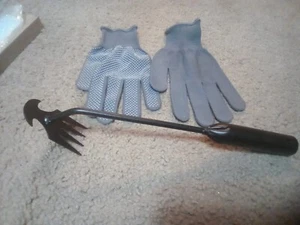 garden hand tool and glove set - Picture 1 of 6