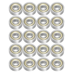 693ZZ Ball Bearing 3x8x4mm Double Shielded Deep Groove Bearings 3D Printer 20PCS - Picture 1 of 12