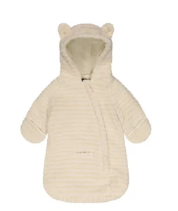 S Rothschild & Co Beige Baby Girls Teddy Car Bag, 0/6 Months - Picture 1 of 1