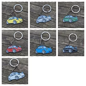Mazda Miata MX5 Eunos Mk1 NA Metal Keychain (7 Colours Available) - Photo 1/15