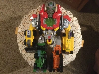 Hasbro Transformers Mega Power Bots Construction Devastator 2008 Deception 12.5” - Image 1 of 4